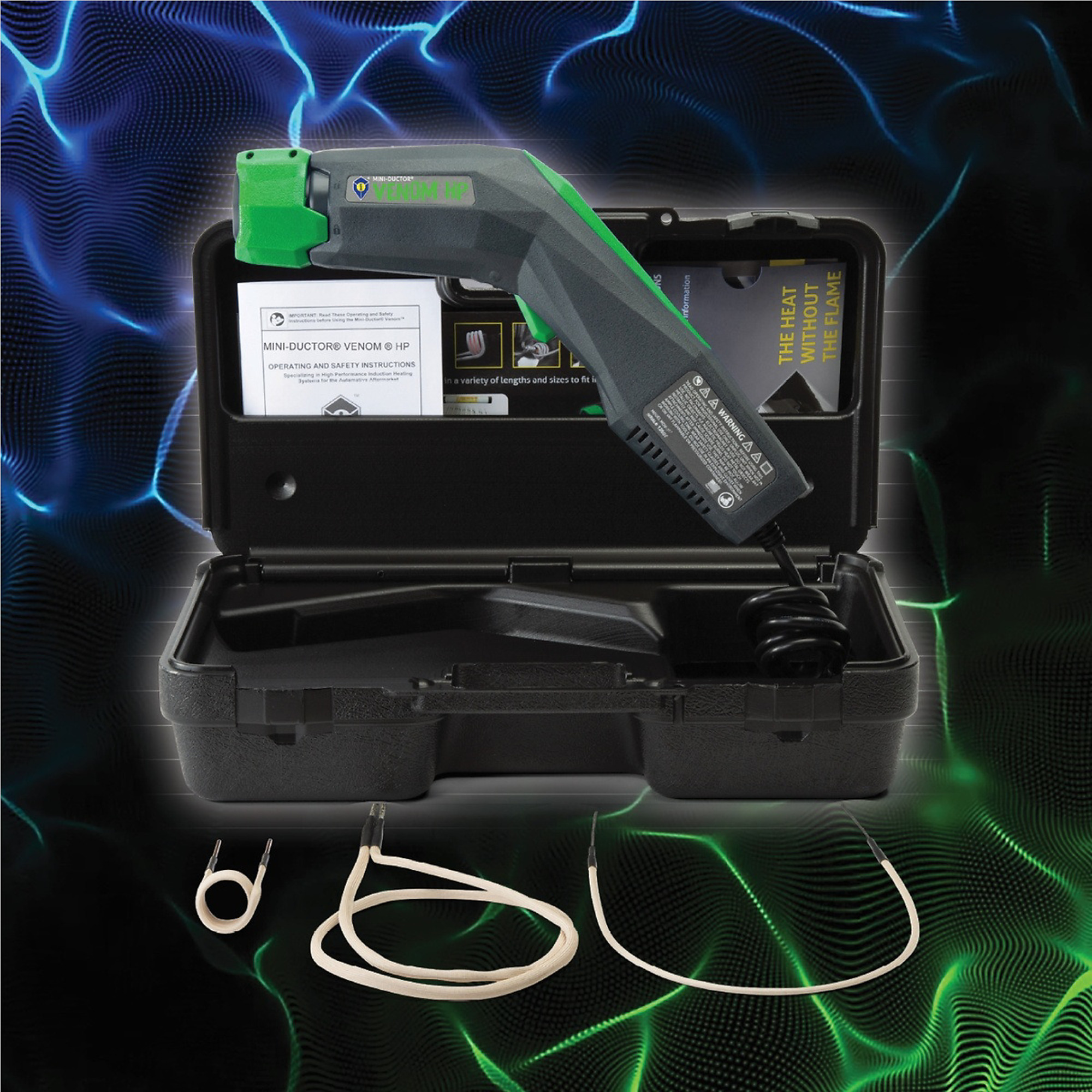 Induction Innovations Mini-Ductor Venom HP — Handheld Induction Heater, LED Lighting, Ergonomic Grip, Model# IDIMDV-787
